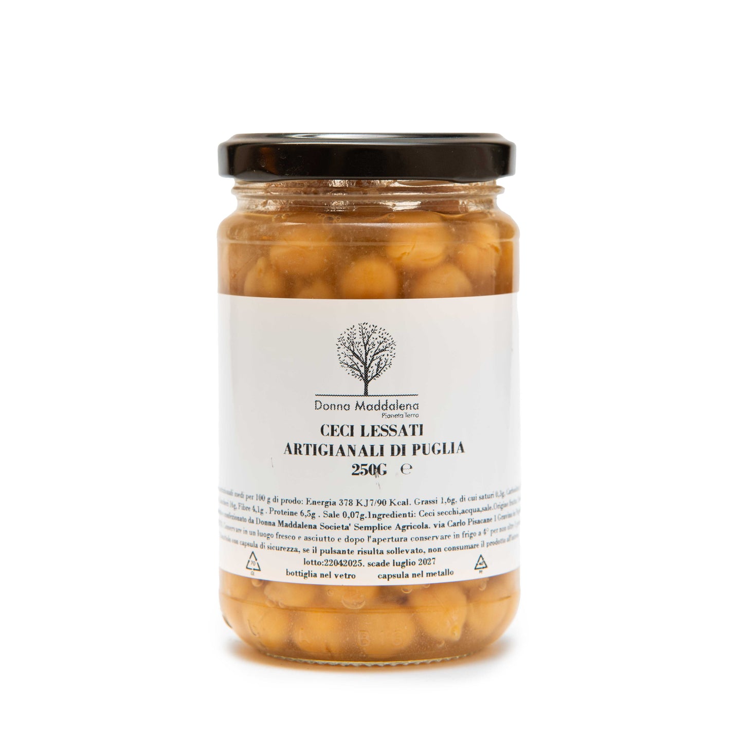 Ceci lessati al naturale 200g