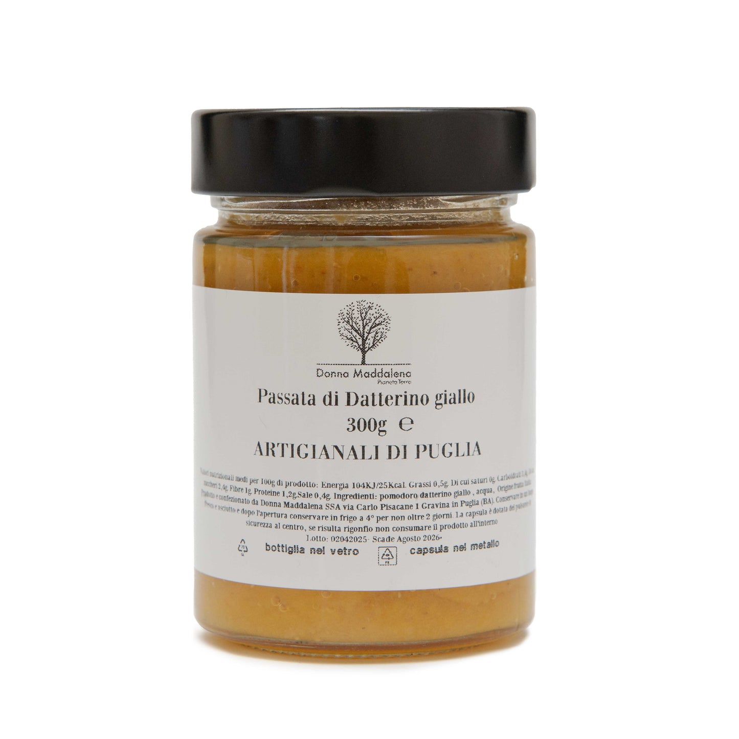 Passata di datterino giallo 300g