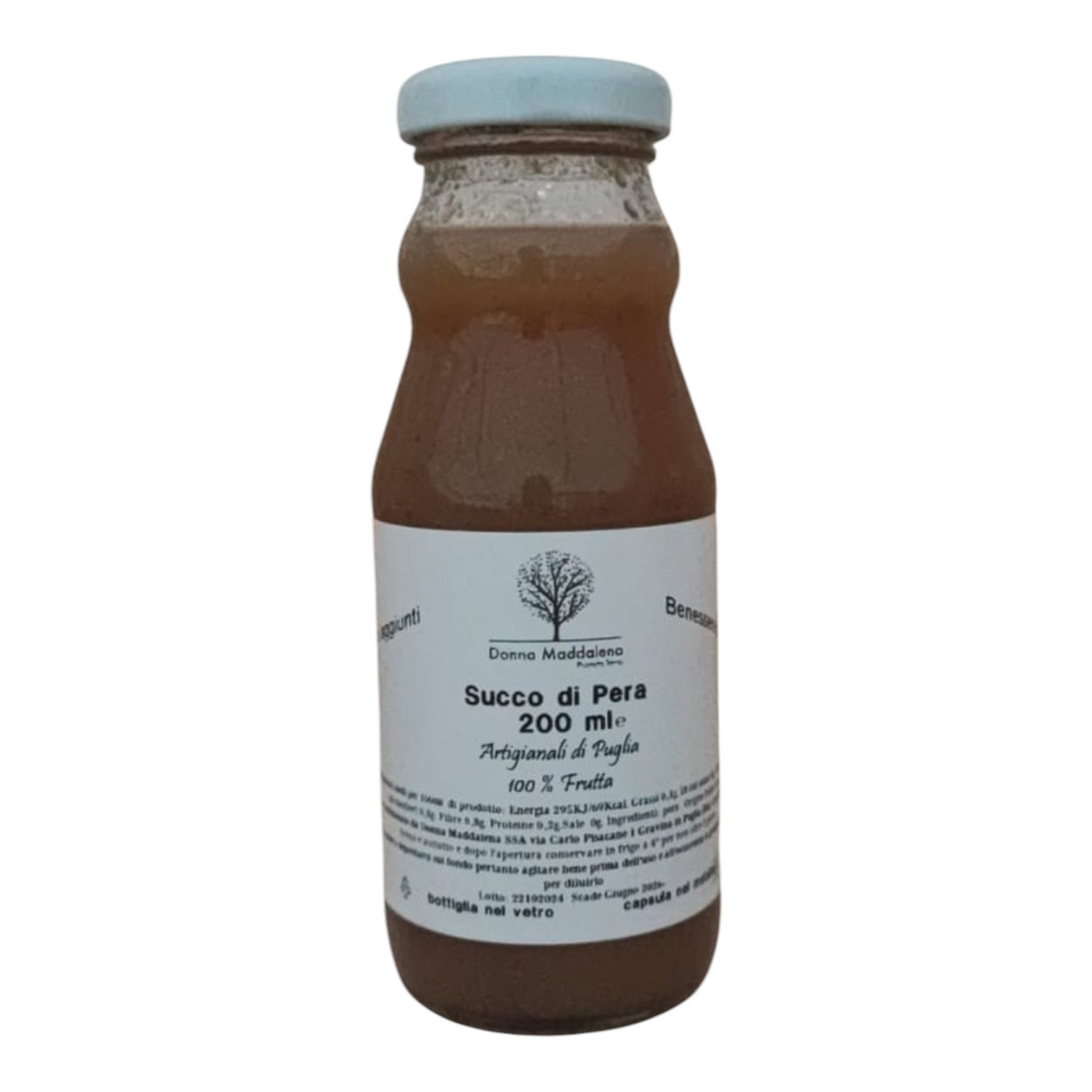 Succo di pera 100% frutta e 0 zuccheri aggiunti 200 ml